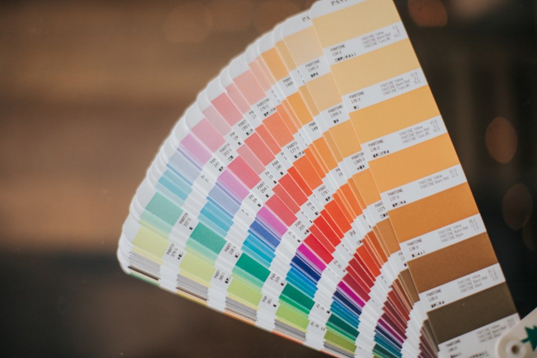 project-02-c Graphic designer Pantone color wheel